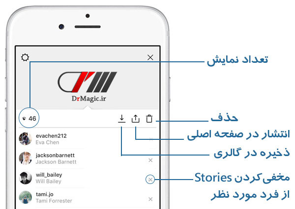 دیدن استوری اینستاگرام