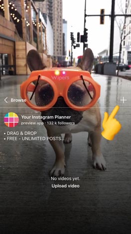 سایز کاور igtv