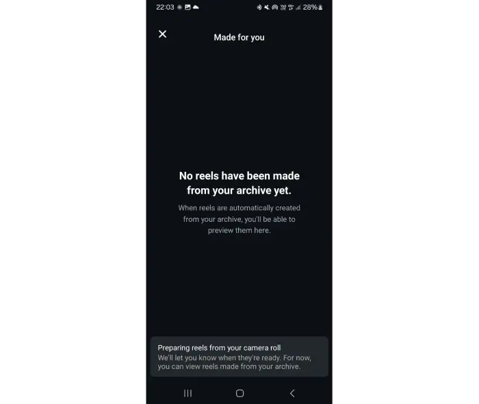 ساخت ریلز با استفاده از هایلایت&zwnj;ها