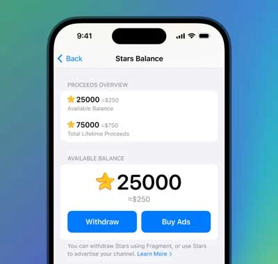 خرید استارز تلگرام
