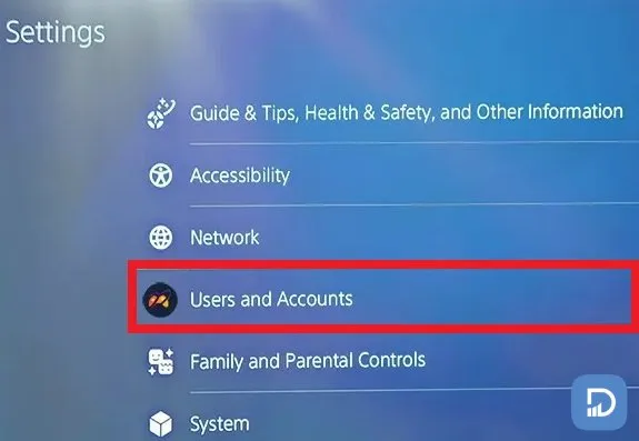  Users and Accounts  انتخاب